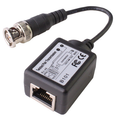 2 PCS Passive Balun Twisted Pair Transceiver, Transceiver 2 PCS Passive Balun Twisted Pair Transceiver, Transceiver